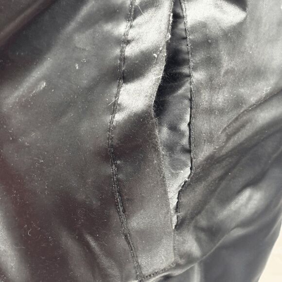 Vintage Snap-On Tools Satin Jacket XL West Ark Black Embroidered 80s USA MADE - Picture 7 of 9